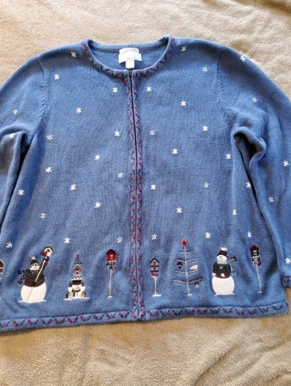 CJ Banks Vintage T2K 2X Plus Size Christmas Sweater